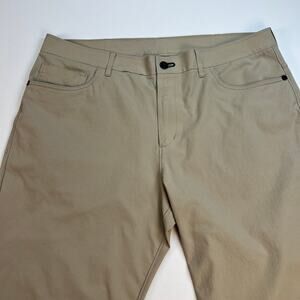 Public Rec Khaki Five Pocket Performance Chino Pants Size 35x30